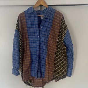 Urban Outfitters Multicolor Plaid Shirt